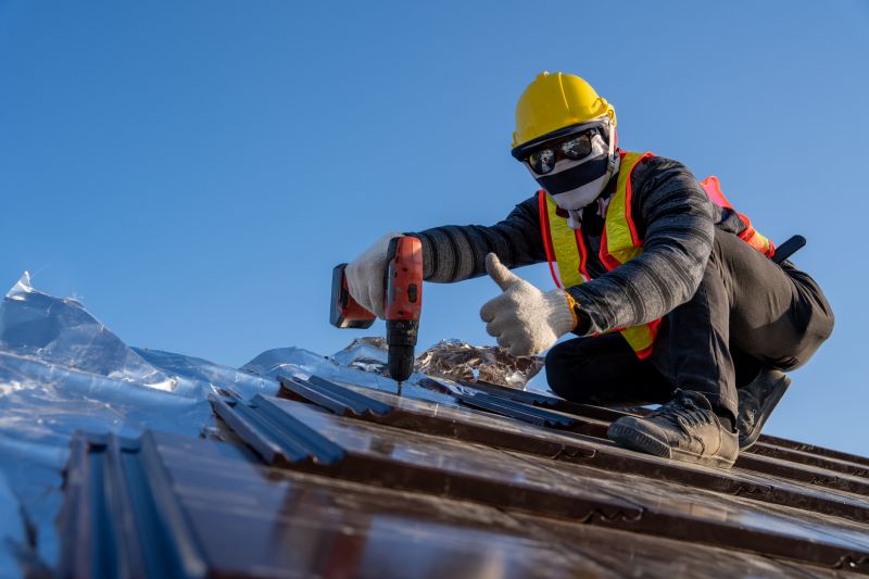 Commercial Roof Installation detail