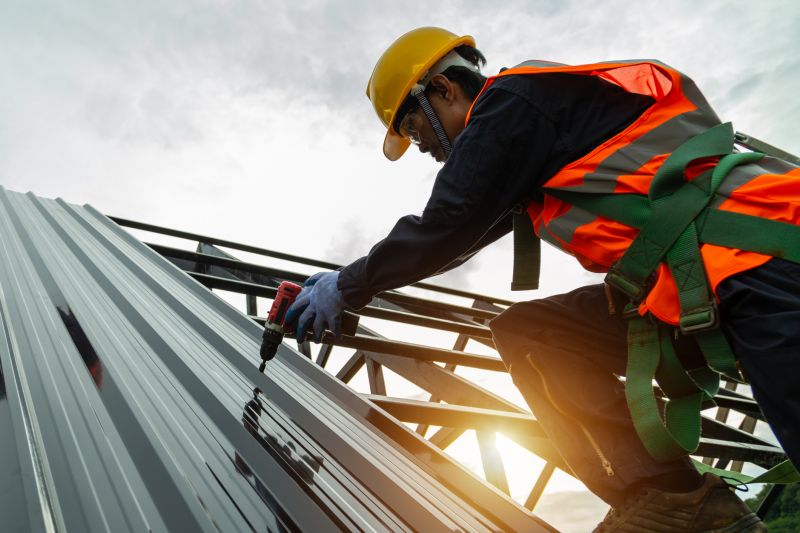 Commercial Roof Installation detail