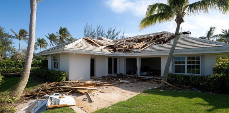 Hail Damage Roof Repair detail