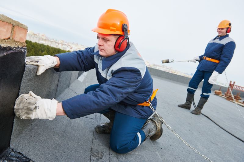Industrial Roof Installation detail