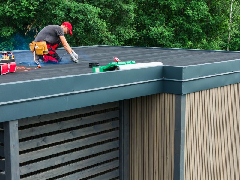 Industrial Roof Installation detail