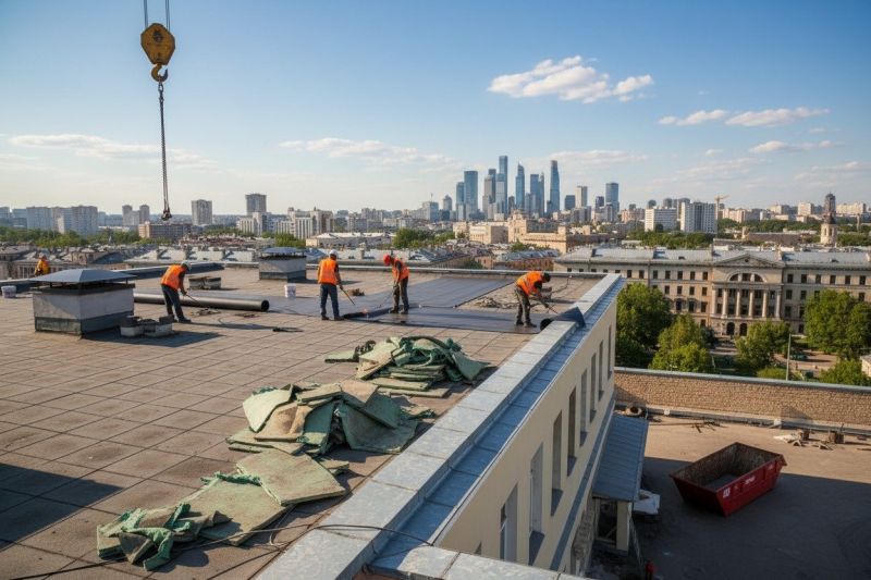 Residential Roof Replacement detail