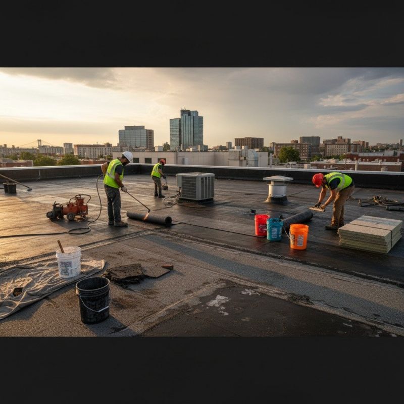 Roof Flashing Service detail