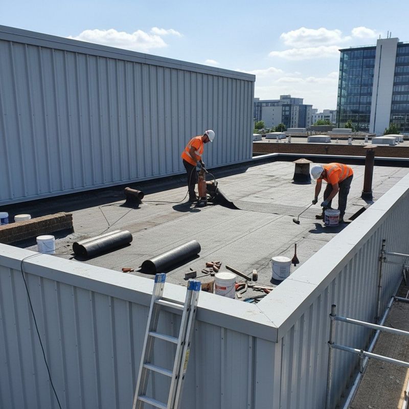 Roof Flashing Service detail