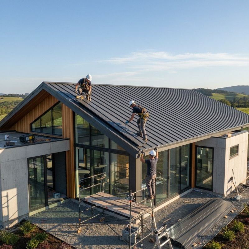 Steel Roof Replacement detail