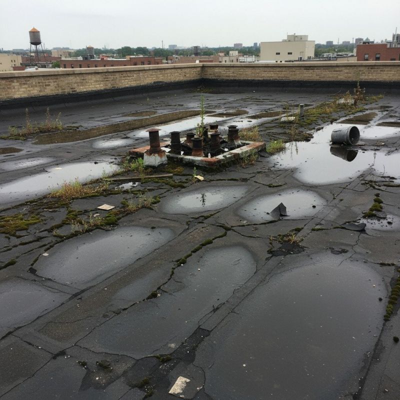 Tar Roof Installation detail